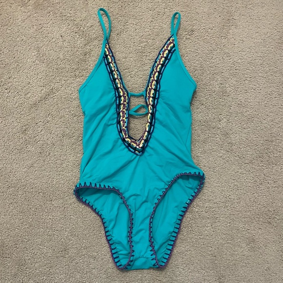 isabella rose Swim Isabella Rose Crochet One Piece Swimsuit Small Poshmark